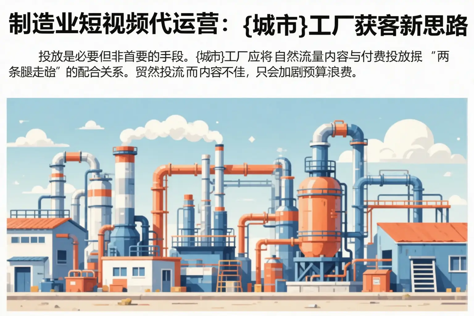制造业短视频代运营：慈溪工厂获客新思路